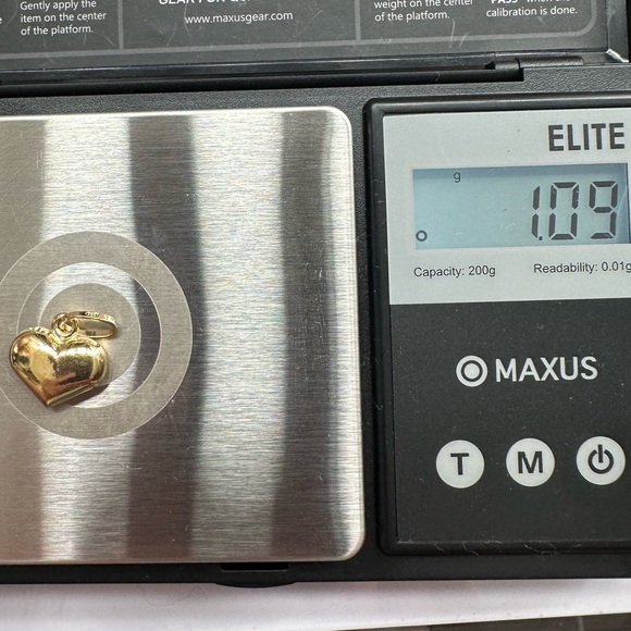 Heart Pendant. 💛 Real 18(18k) Karat Solid Gold Jewelry - Picture 11 of 11